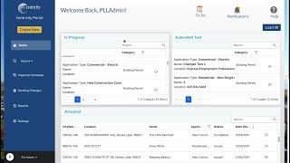 Easy PLL Portal Homepage Navigation- Centricity Permit Portal for Cityworks