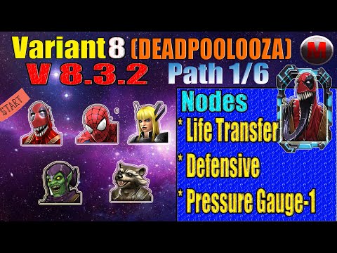 Variant 8 Ch 3.2 | Path 1/6 | Life Transfer/Defensive/Pressure Gauge-1 | Marvel Contest of Champions