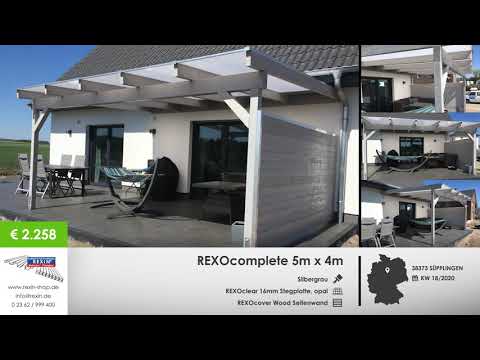 Holzterrassendächer, schön & edel! (Kundenbilder KW 18/2020)