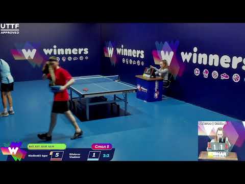 Riadinskii Egor - Bilobrov Vladimir. WINners CUP Table Tennis 8 30.12.2020 20:45