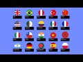 20 Country Marble Race Elimination
