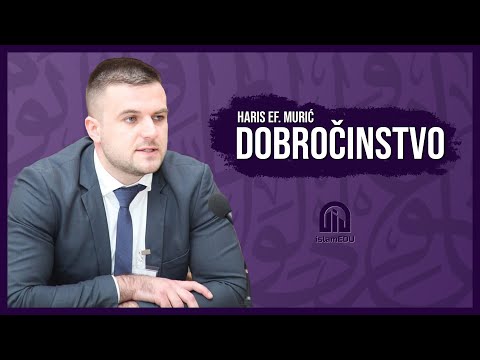 Haris ef. Murić: Dobročinstvo