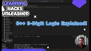 Download the video "🔢 C++ Logic to Check 3-Digit Number | Learning Hack Unleashed!"