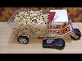How To Make Matchbox TUK TUK Loading Rickshaw At Home DIY Cargo Auto Rickshaw Toy Dc Motor Auto