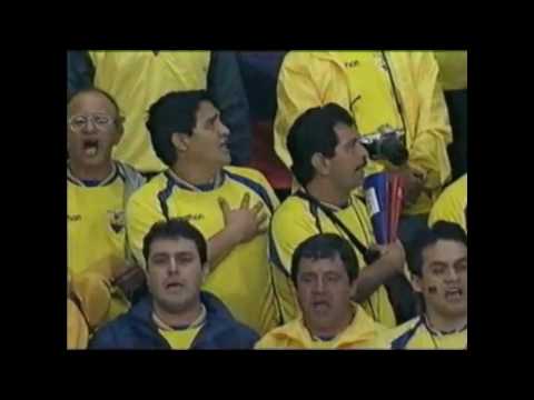 Himno del Ecuador (Italia vs Ecuador - Mundial 2002)