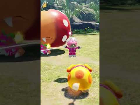 羽ピクミン100匹でジャンボチャッピー撃破【ピクミン4 PIKMIN4】 #pikmin4 #pikmin #ピクミン
