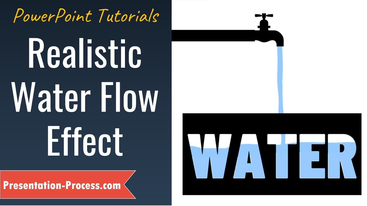 Mind Blowing Water Flow Animation in PowerPoint [Water Fill | Smoke Effect & More]