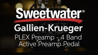 Gallien-Krueger PLEX 4-band Active Preamp Pedal Demo