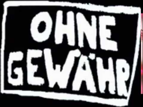 Ohne Gewähr - No Future