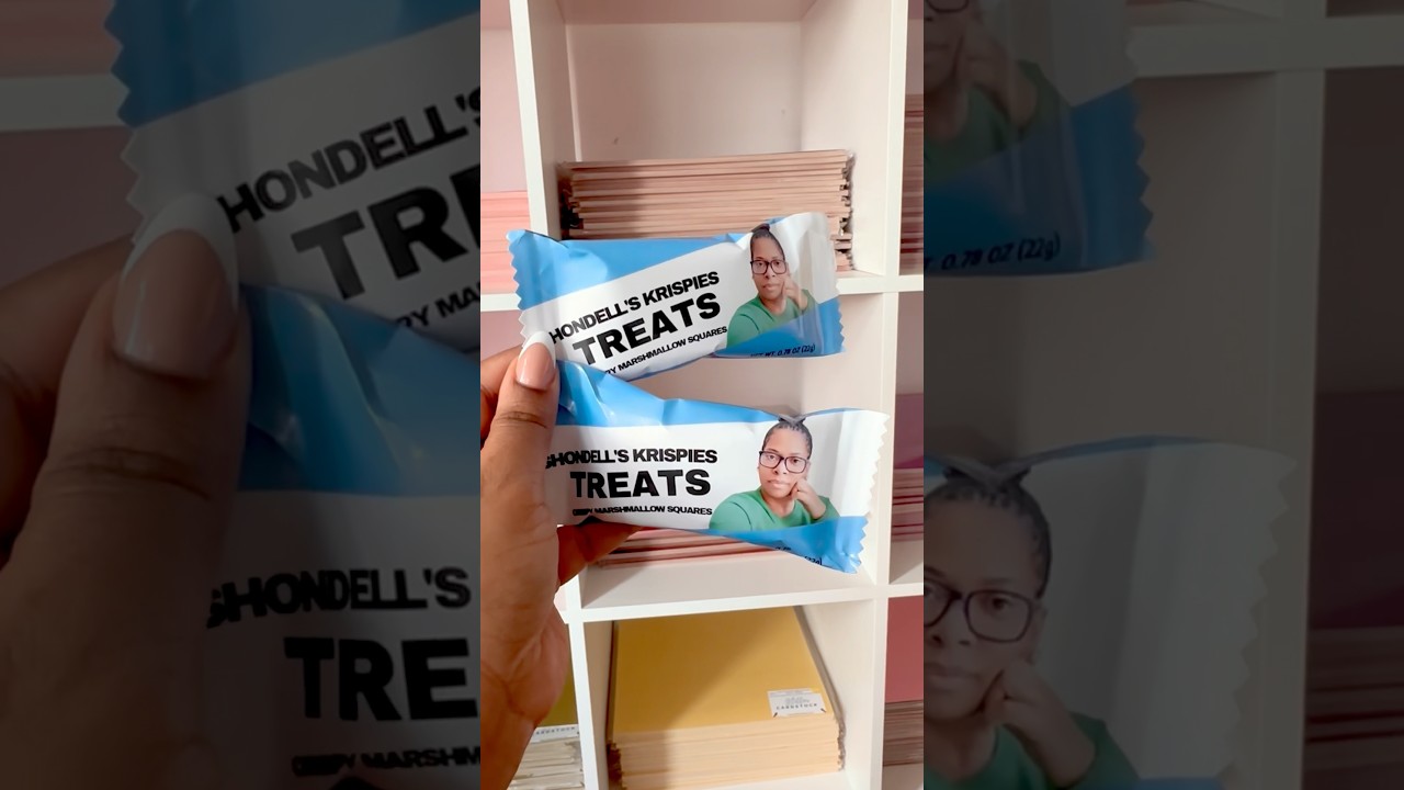 Marshmallow Treat Template