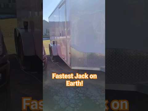 The Fastest Trailer Tongue Jack on Earth!