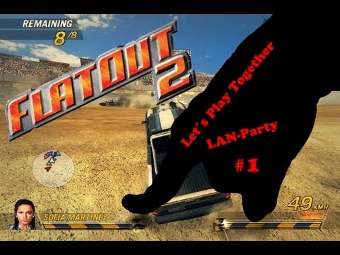 LetsPlay Together: FlatOut 2 [LAN-Party] - DenitivGaming - [German] [Deutsch]