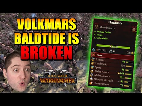 Volkmar is SO BROKEN in Warhammer 3 that even the ai was malding