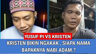 Download lagu KRISTEN BIKIN NGAKAK, SIAPA NAMA BAPAK NYA ADAM ? UST YUSUF PI VS KRISTEN mp3