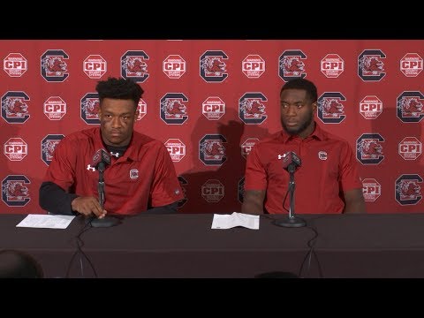 POSTGAME: D.J. Wonnum, T.J. Brunson on Kentucky — 9/28/19