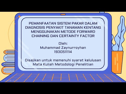 , title : 'SISTEM PAKAR DALAM DIAGNOSIS PENYAKIT KENTANG METODE FORWARD CHAINING DAN CERTAINTY FACTOR'