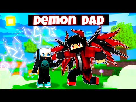 HK Frost - Raised By My DEMON DAD In Minecraft (Hindi)