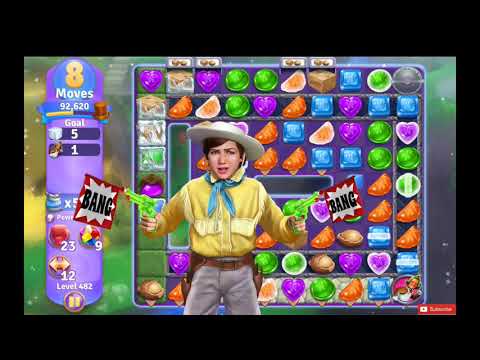 Wonka's World of Candy Level 482 NO BOOSTERS - 28 Moves - A S GAMING