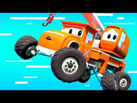 Monster Town - Mia ist verschwunden - Lastwagen Zeichentrickfilme für Kinder 🚓 🚒