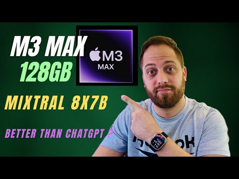 MLX Mixtral 8x7b on M3 max 128GB | Better than chatgpt?