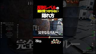 反則レベルの絶対見つからない隠れ方【めっちゃカメレオン】