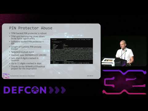 DEF CON 32 - Abusing Windows Hello Without a Severed Hand  - Ceri Coburn, Dirk jan Mollema