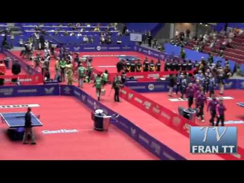 WTTTC 2012 Dortmund Entrada das Delegaçoes com RACKEDINO