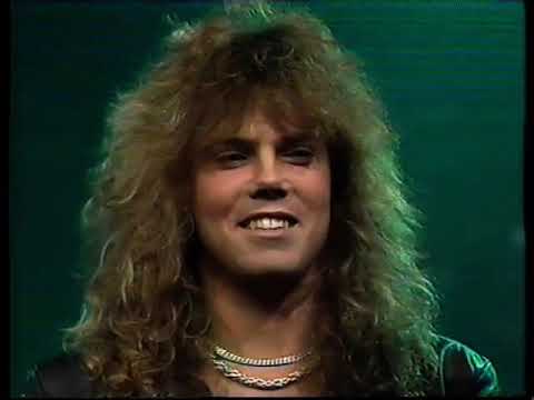 Europe - 1986 Joey Tempest presents the Top 10, Interview & The Final Countdown (Dutch TV)