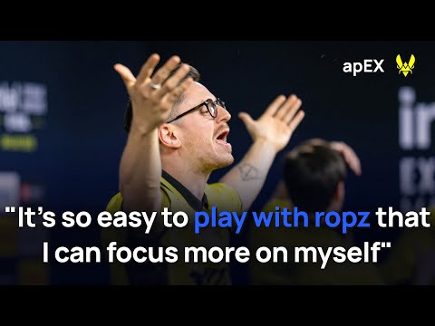 apEX: "It's so easy to play with ropz that I can focus more on myself"