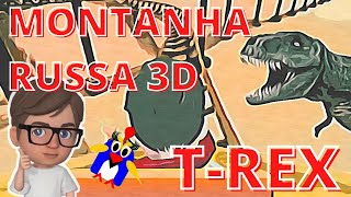 MONTANHA RUSSA 3D - COM DINOSSAUROS E OS BENJAMIGOS | BENJAMIGO KIDS