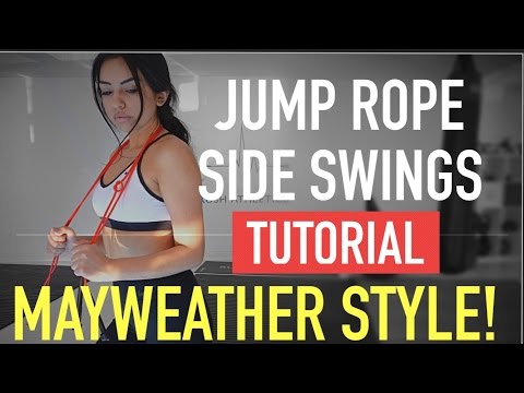 Jump Rope: Alternating Hop Side Swing