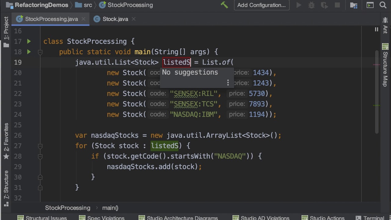 IntelliJ IDEA Tips & Tricks #43: Use Shift F6 to Rename a Variable