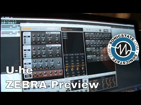 Superbooth 2017: U-He Upcoming Zebra Updates