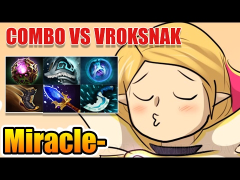 Miracle- [Invoker] Dota 2 vs Vorkshieet [Ursa] Full M-god Combo