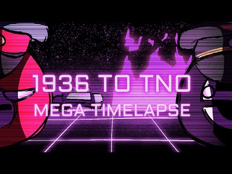 Hoi4 Mega Timelapse: 1936-1980 TNO (2k Subscriber Special)
