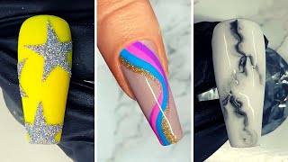 3 Easy Nail Art Designs 2021  Nail Art Compilation 