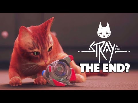 STRAY Ending - Best Buds B12 & Cat Search for Family ( PS5 )