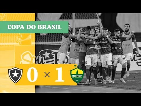 (CUIABÁ BEM) Botafogo 0 X 1 Cuiabá (Copa do Brasil 2020)