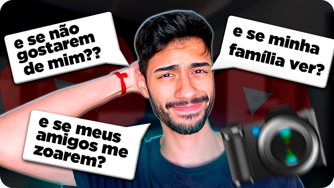 ✅[INFALÍVEL] Como perder a timidez e gravar vídeos para o youtube TRANQUILAMENTE!