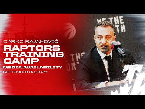 Darko Rajakovic | Raptors Training Camp | September 30, 2025