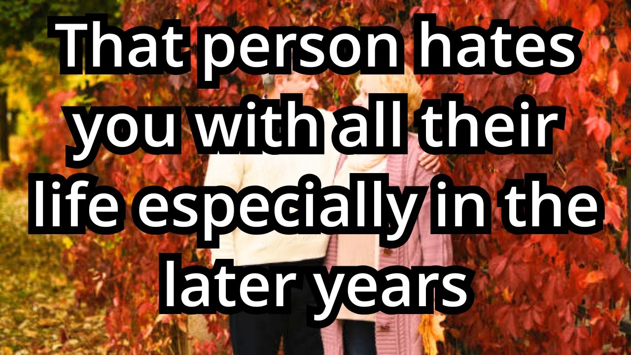 If someone does this to you, it means they REALLY HATE YOU