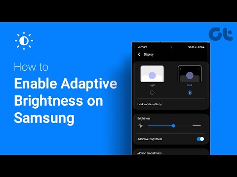How to Enable Adaptive Brightness on Samsung | What is Adaptive Brightness on Samsung?