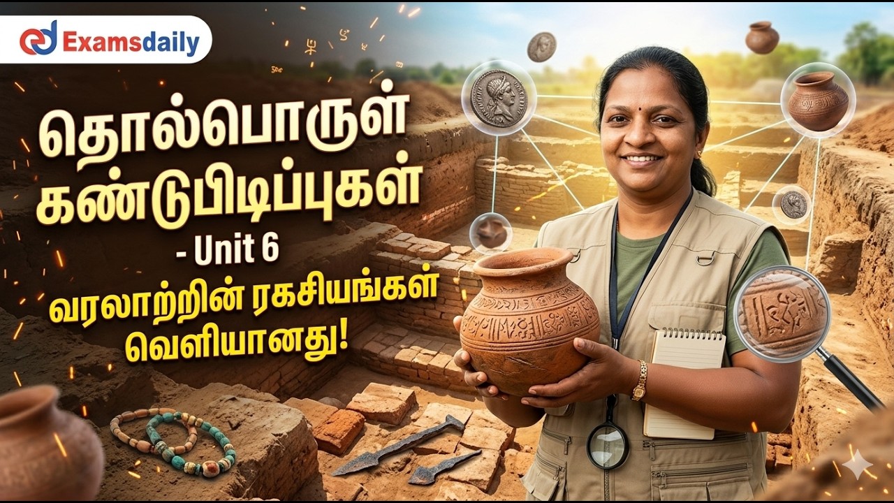 Unit- 6 Archaelogical discoveries...!!