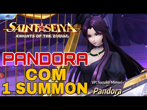 PANDORA COM 1 SUMMON!! Será que descobri o Segredo? | Saint Seiya Awakening KotZ #0075