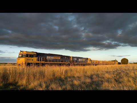 4MA5 Pacific National Intermodal Container Freight Train (3/3/2021) - PoathTV Australian Railways