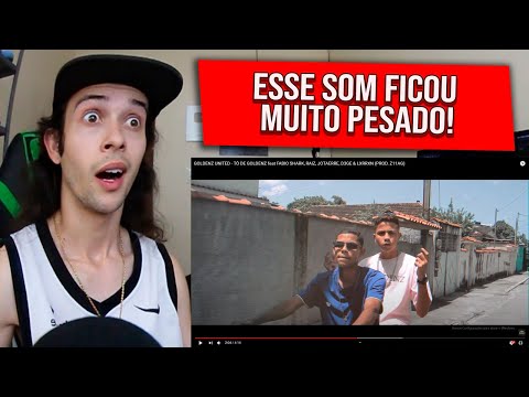 (OS MENINO VAI ESTOURAR 🔥) REAGINDO a GOLDENZ UNITED - TÔ DE GOLDENZ feat FABIO SHARK, RAIZ - REACT