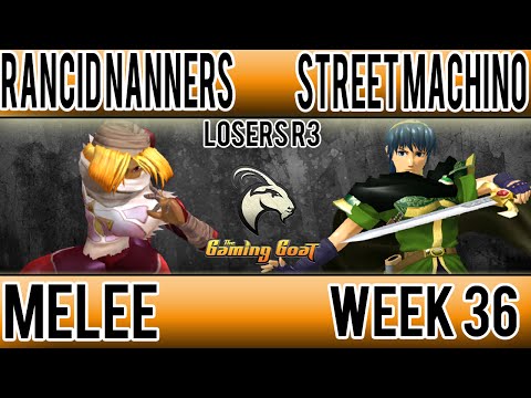 Geneva Smash 36 - Rancid Nanners (Sheik) Vs. Street Machino (Marth) SSBM Losers R3