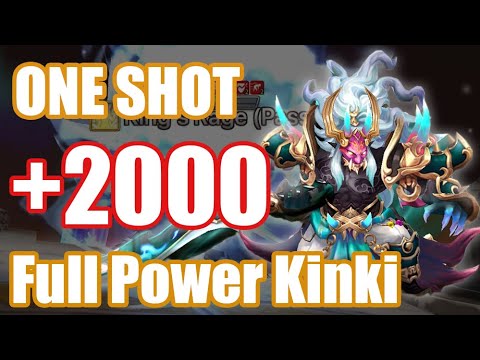 ONE SHOT『ATK+2000』Hyper Dangerous Kinki Debut👹👹👹【Summoners War RTA】