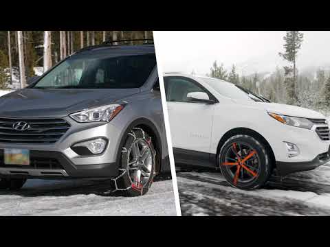 Quick-Fit Snow Chains vs. Tire Socks - Les Schwab