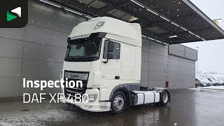 DAF XF 480 4X2 Mega SSC 2xTanks Full-Air Standklima truck tractor | Image 4 - Autoline